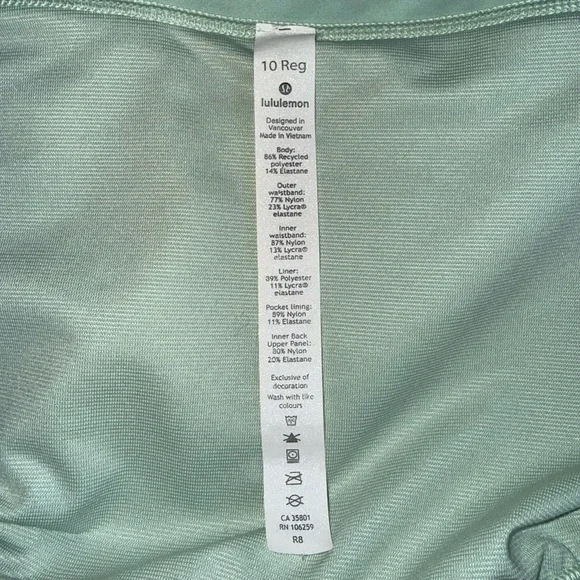 Lululemon Speed Up Short *2.5" in Mystic Mint Size 10 - Picture 13 of 16